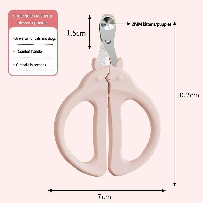 Professionals Cute Shape Pet Cat Dog Nail Clipper Cutter Grooming Scissor Clipper Claw Nail Supplies Pet Nail Trimmer - Paw Heroes Shop