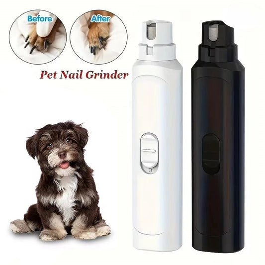 Pet Nail Grinder Dog Cat Battery Model Nail Trimmer Large And Small Dogs Nail Clippers Pet Grooming Tools Pet Products - Paw Heroes Shop