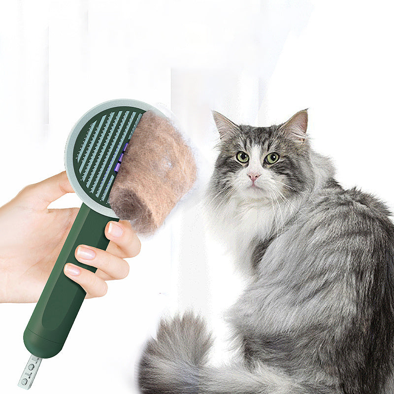 Hoopet 2-In-1 Durable Functional Pet Comb Detector UVC Cat Moss Detection Lamp Dog Hair Remover Cat Brush Grooming Tools - Paw Heroes Shop