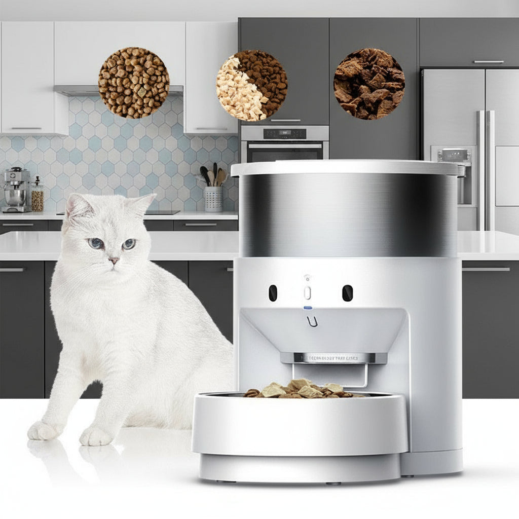 Smart Planetary Feeder Cats And Dogs Feeding Machine Pets Automatic Timing Feeding Large Feeding - Paw Heroes Shop