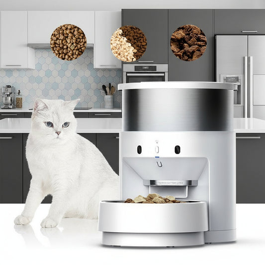 Smart Planetary Feeder Cats And Dogs Feeding Machine Pets Automatic Timing Feeding Large Feeding - Paw Heroes Shop