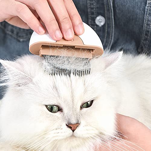 Cat Brush Dog Grooming Supplies Pet Grooming Comb Steel Cat Comb Pet Grooming Brush Cat Stripping Tool Cat Comb Gloves Dog Comb For Matted Hair Alloy Cat Hair Brush - Paw Heroes Shop