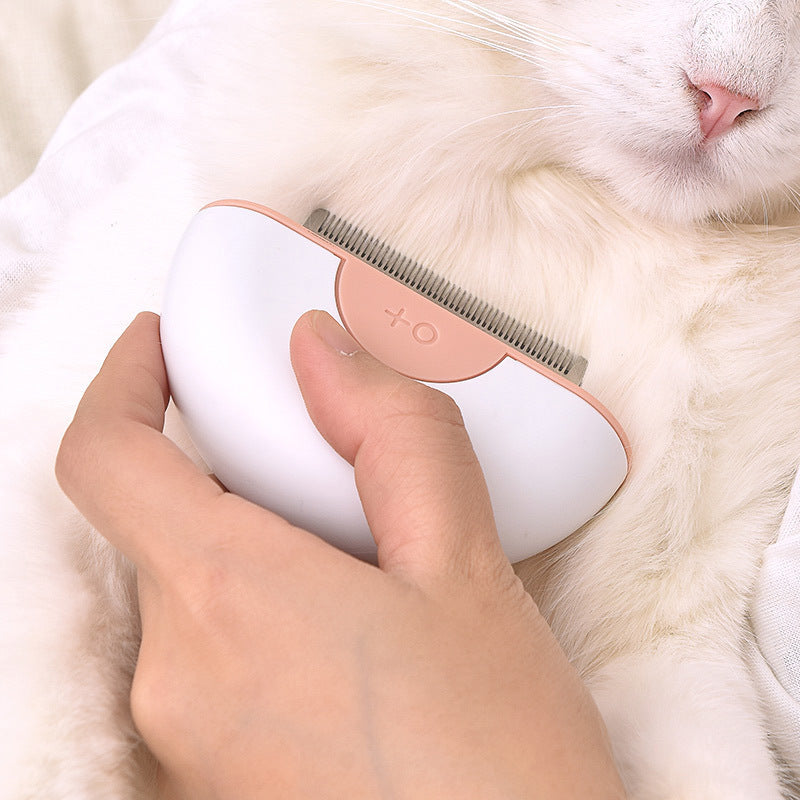 Cat Brush Dog Grooming Supplies Pet Grooming Comb Steel Cat Comb Pet Grooming Brush Cat Stripping Tool Cat Comb Gloves Dog Comb For Matted Hair Alloy Cat Hair Brush - Paw Heroes Shop