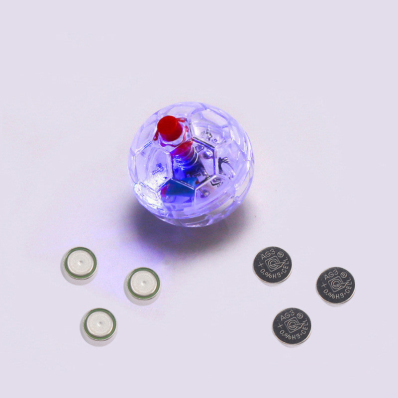 Cat Dog Toy Ball New Fashion Glowing Transparent Plastic Ball Pet Interactive Toy Funny Training Cat GlowBalls Toys Pet Products - Paw Heroes Shop