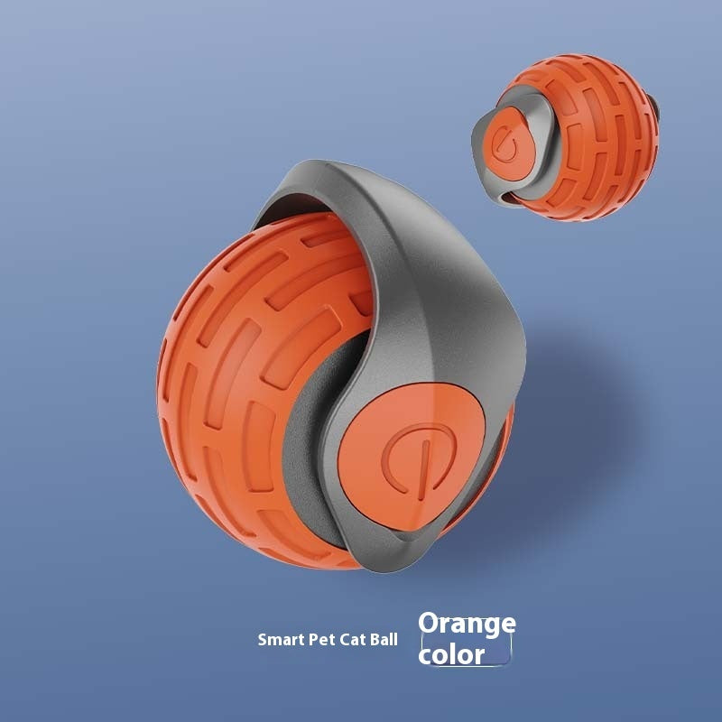 New Interactive Cat Toys Ball Auto Electric Rolling Ball Toys For Cat Kitty Pets Smart Automatic Teaser USB Rechargeable Cat Toy Pet Products - Paw Heroes Shop