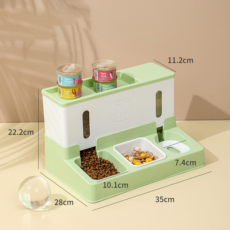Automatic Pet Feeder Automatic Refilling Cat Drinking Water - Paw Heroes Shop