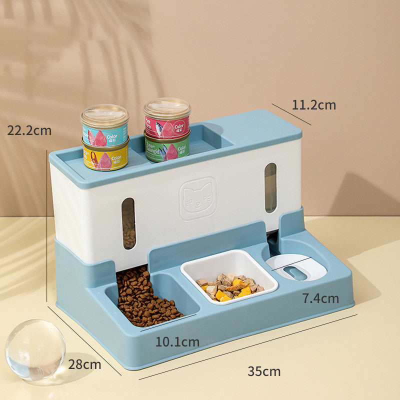 Automatic Pet Feeder Automatic Refilling Cat Drinking Water - Paw Heroes Shop