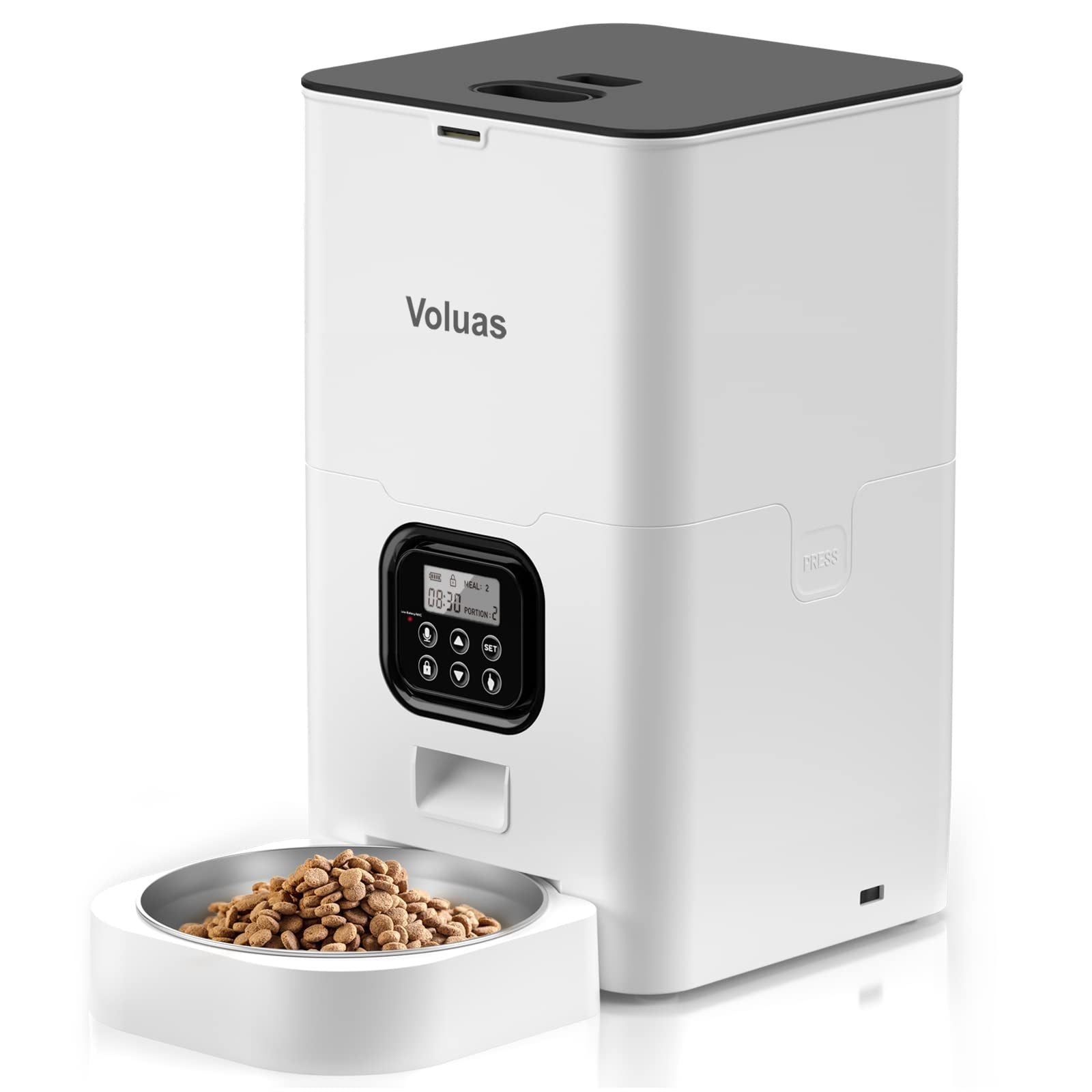 Household Pet Intelligent Automatic Double Meal Feeder - Paw Heroes Shop