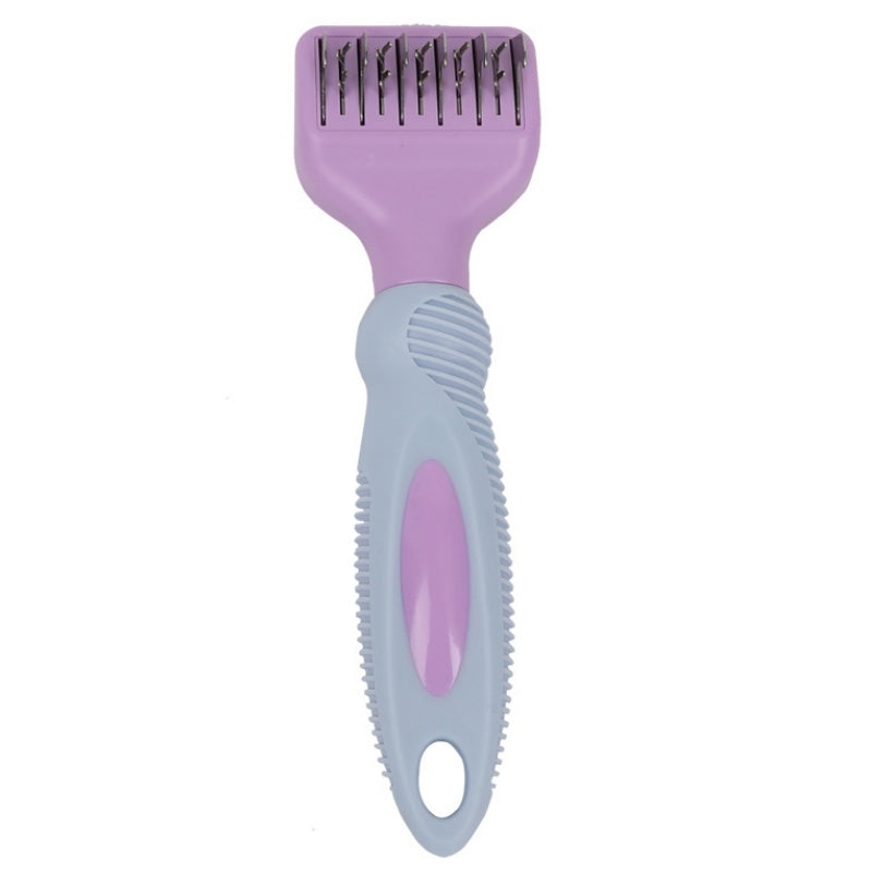 Dog Comb Stainless Steel Knot Knife Cat Brush Massage Dog Brush Pet Grooming Dogs Hair Knife Comb Cleaning Tools Pet Supplies - Paw Heroes Shop