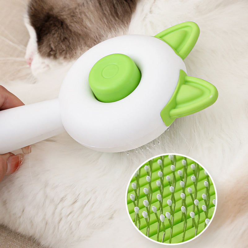 Pet Dog Brush Cat Comb Self Cleaning Pet Hair Remover Brush For Dogs Cats Grooming Tools Pets Dematting Comb Dogs Accessories Pet Products - Paw Heroes Shop
