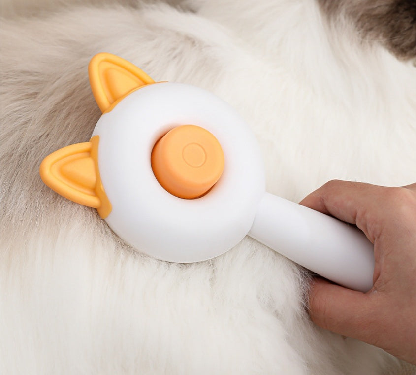 Pet Dog Brush Cat Comb Self Cleaning Pet Hair Remover Brush For Dogs Cats Grooming Tools Pets Dematting Comb Dogs Accessories Pet Products - Paw Heroes Shop