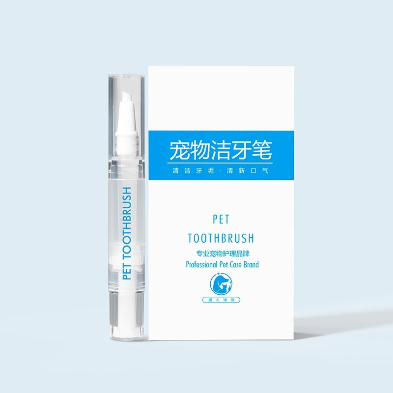 Pet Toothbrush Pen Teeth Cleaning Tools Breath Pet - Paw Heroes Shop