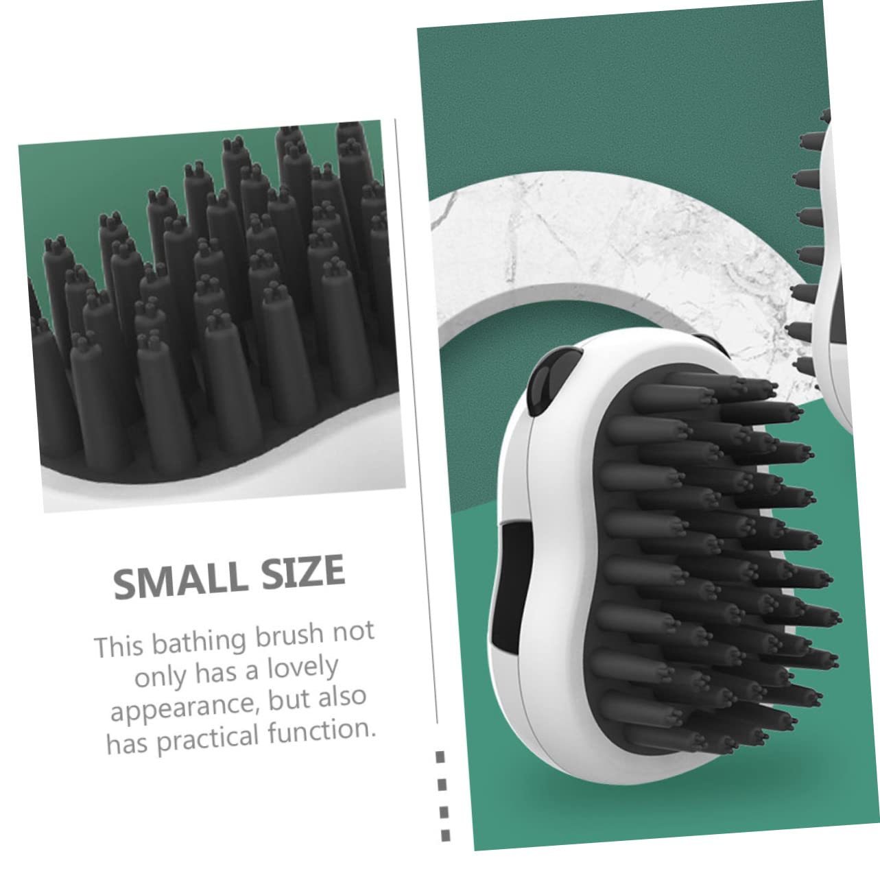 Bath Brush Pet Hair Grooming Comb Beauty Tools Cat Dog Cleaning Brush Bath Gloves Cat Hair Removal Brush Puppy Bathing Brush Cleaning Tool Grooming Glove Cat Brush Pet Dog - Paw Heroes Shop