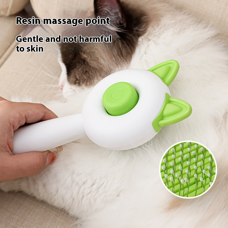 Pet Dog Brush Cat Comb Self Cleaning Pet Hair Remover Brush For Dogs Cats Grooming Tools Pets Dematting Comb Dogs Accessories Pet Products - Paw Heroes Shop